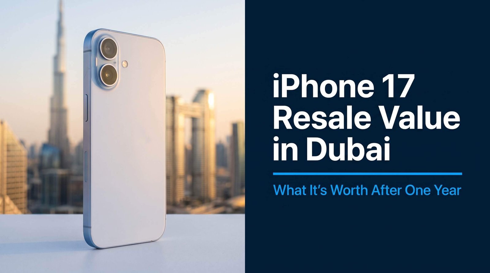 iPhone 17 Resale Value Dubai | Worth After One Year (UAE)
