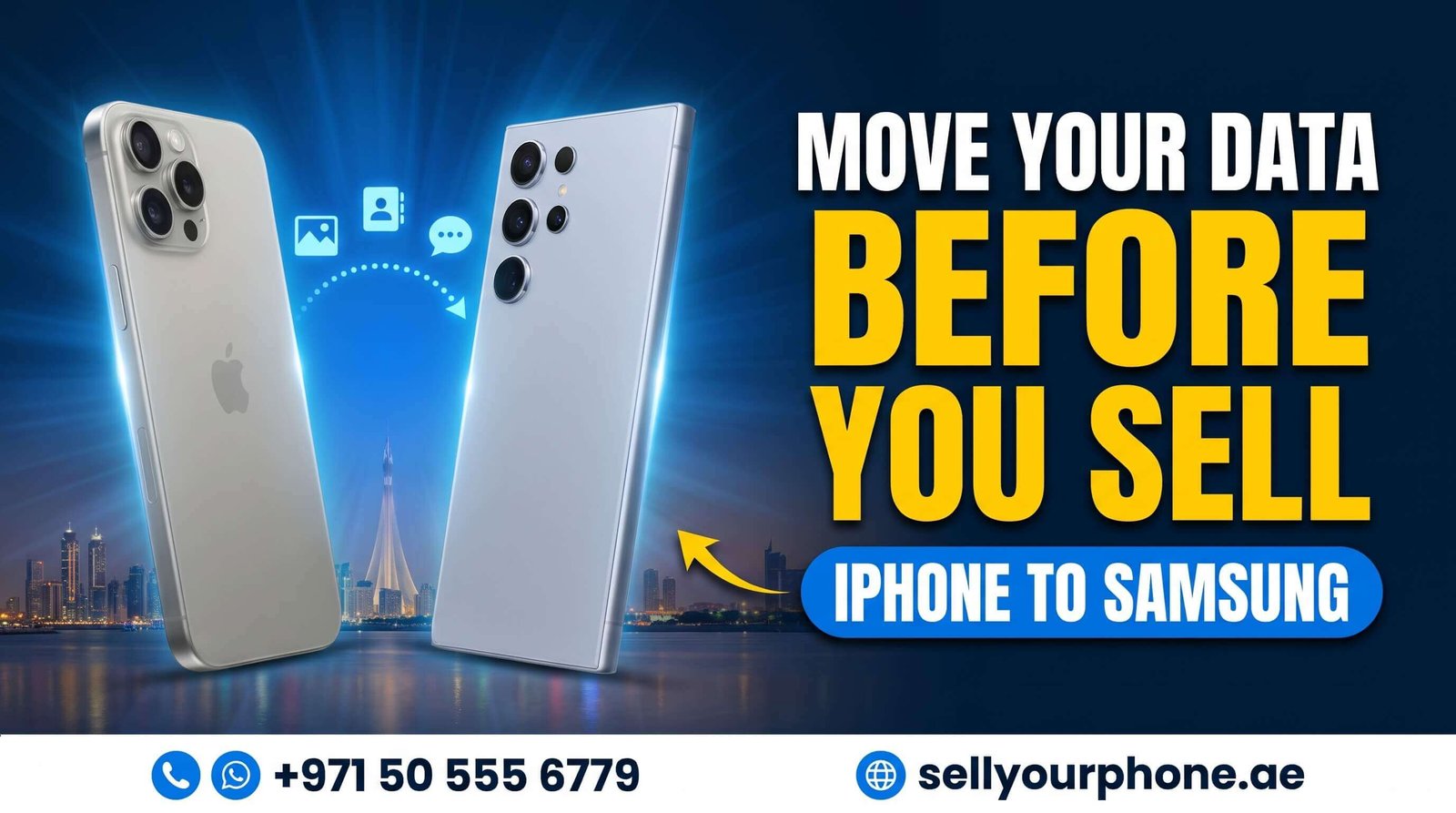 Switching iPhone to Samsung? Move Your Data Before You Sell